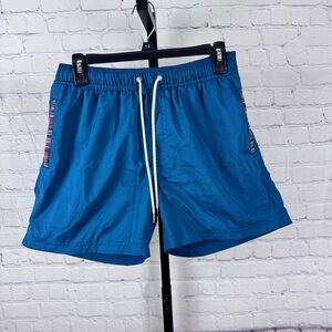 Wowie Nomad Hybrid Blue Shorts Fitted Liner Size Medium